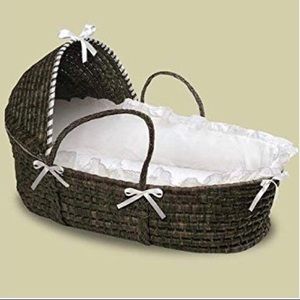 Moses Bassinet Basket and Stand